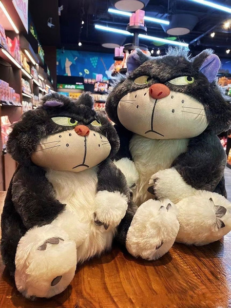 Мягкая игрушка плюшевый кот Люцифер из мультика Золушка 60cm - купить с ...