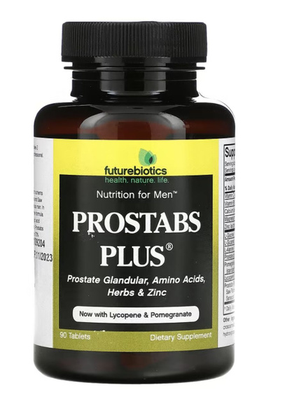 Futurebiotics, Пищевая добавка для мужчин Prostabs Plus, 90 таблеток ...