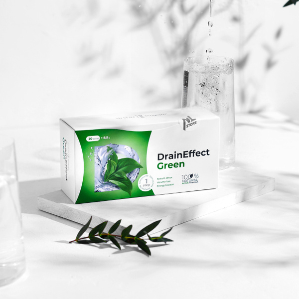 Дренирующий напиток DrainEffect Green - купить с доставкой по выгодным ...