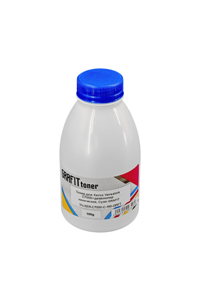 Расходник для печати Grafit Tn-X-VLC700-170, Голубой (cyan), для ...