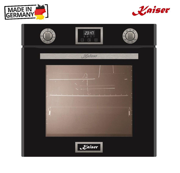 Газовый духовой шкаф 60 см Kaiser Grand Chef EG 6374 Sp черный - купить ...