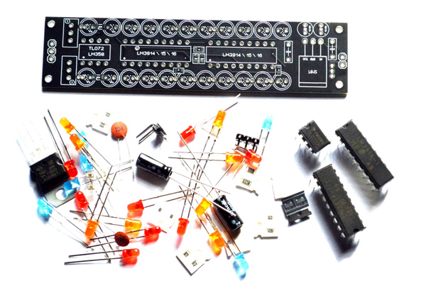 LM3914 Индикатор Уровня стерео для УНЧ DIY Набор для сборки купить на ...