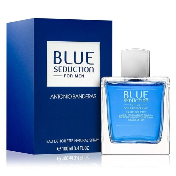 ANTONIO BANDERAS Blue Seduction men мужская туалетная вода 100 мл ...