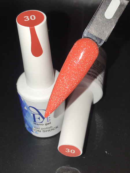 Гель лак светоотражающий NEON SHOCK 30 - купить с доставкой по выгодным ...