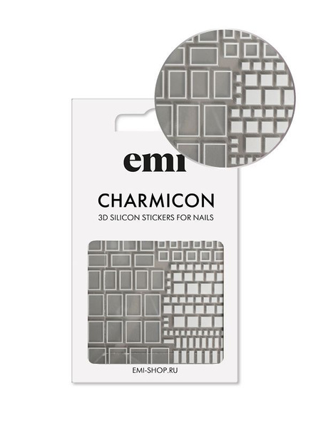 EMI Наклейки для дизайна ногтей Charmicon 3D Silicone Stickers №161 ...