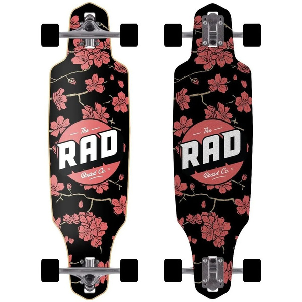 Лонгборд RAD CHERRY BLOSSOMS DROP THROUGH LONGBOARD (SS22) - купить по ...