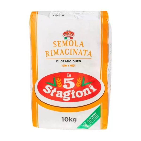 Мука Le 5 Stagioni семола, 10кг - купить с доставкой по выгодным ценам ...
