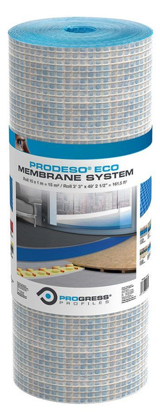 Разделительная мембрана под плитку Prodeso Eco, 5 м.п. (5 м2) - купить ...