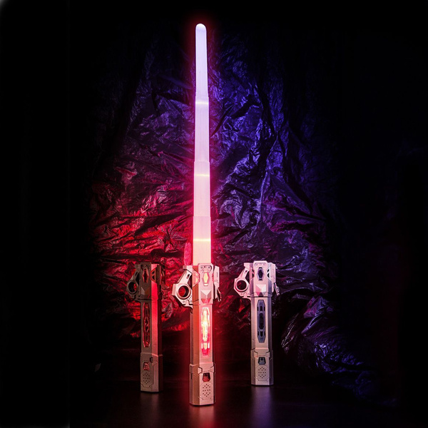 Световой лазерный меч джедая с 3D звуком / косплей star wars/ pink ...