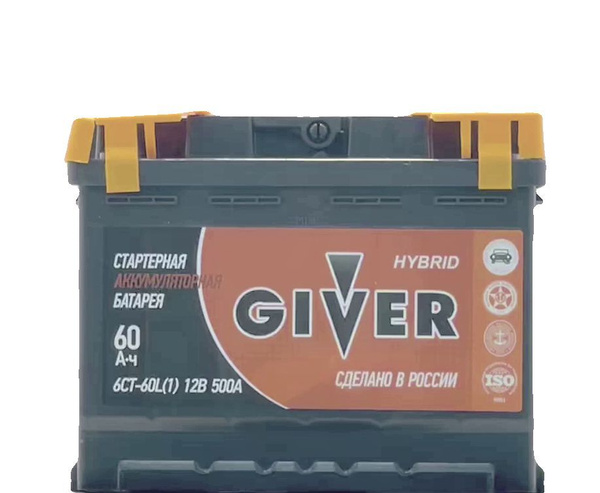 Аккумулятор автомобильный GIVER HYBRID GIVERHYBRID01 купить по выгодной ...