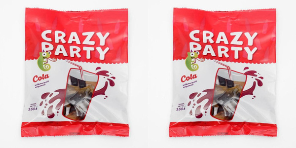 Азовская кондитерская фабрика Crazy Party Мармелад Фигурный "Cola",150 ...
