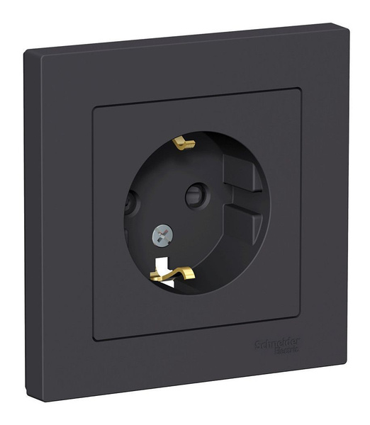 Розетка с рамкой Schneider Electric ATLASDESIGN (10 шт.), скрытый ...