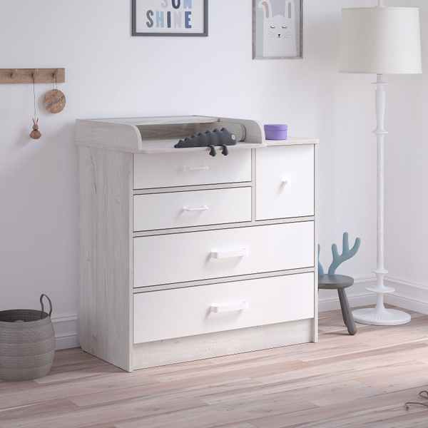 Пеленальный комод для новорожденных Атон Сириус Norman Wood 905 с ...