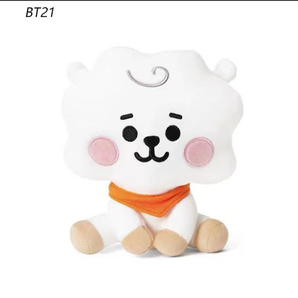 20cm Тата БТ21 БТС мягкая игрушка SHOOKY BT21 BTS - купить с доставкой ...