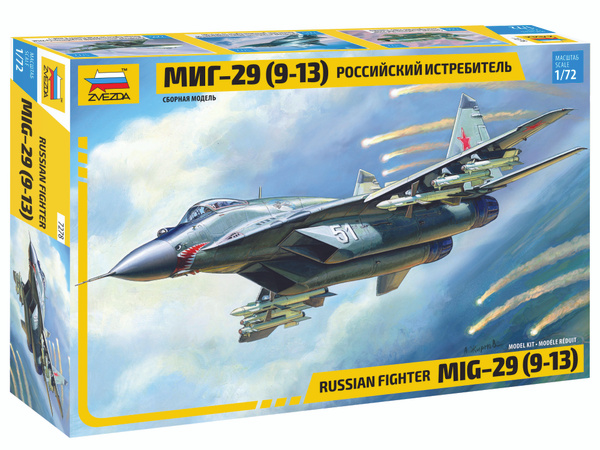 Модель для сборки Российский истребитель МиГ-29 (9-13) - купить с ...