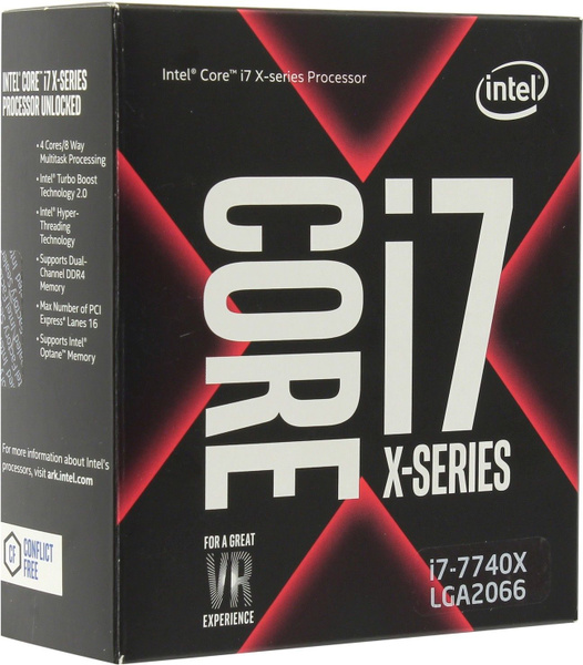 Процессор Intel Core_i7_7740X_BOX Core i7 7-го поколения, BOX (без ...