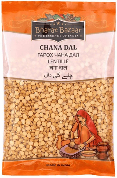Горох очищенный Чана Дал Индийский Bharat Bazaar, 500г - купить с ...