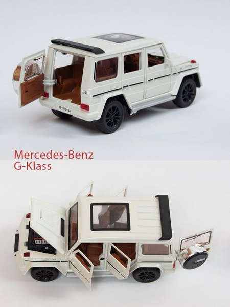 Mercedes-Benz G63 AMG Мерседес Бенц Гелик металлическая инерционная ...