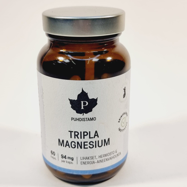 Магний Puhdistamo Tripla Magnesium 60 шт (из Финляндии) - купить с ...