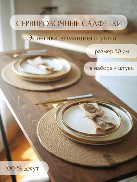 Подставка под блюдо сервировочная NIKA HOME, 30 см х 30 см купить по ...
