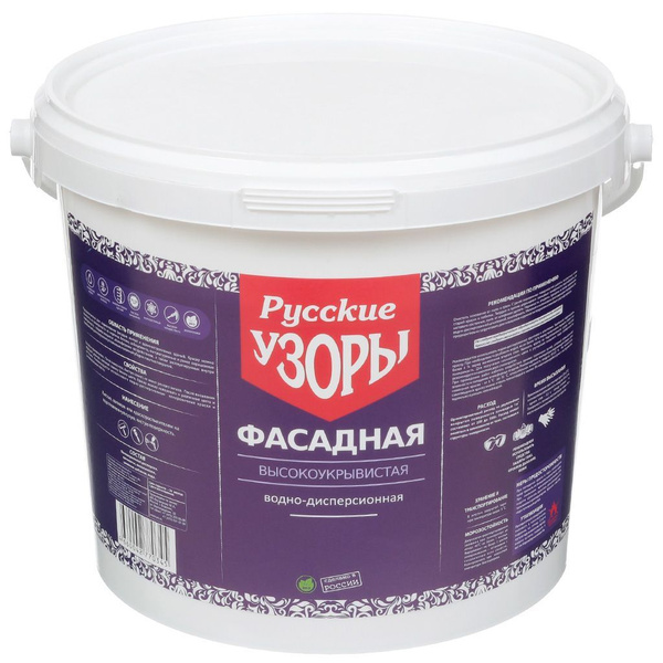 Краска Русские узоры УзорыФасад - купить в интернет-магазине OZON по ...