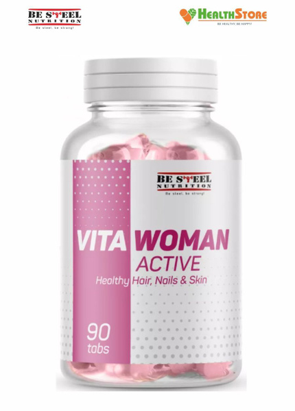 Витаминно-минеральный комплекс спортивный Be Steel Nutrition Vita Woman ...