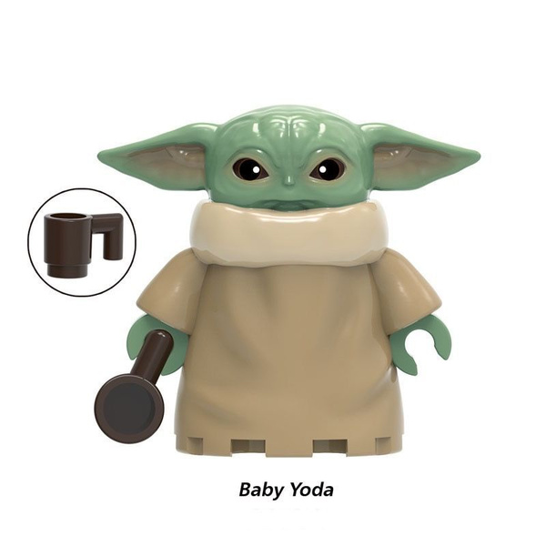 Минифигурка baby Yoda конструктор человечек Star Wars - купить с ...