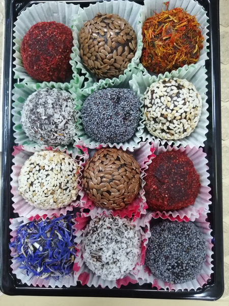 Полезные сладости натуральные конфеты Хурмания ореховая купить на OZON ...