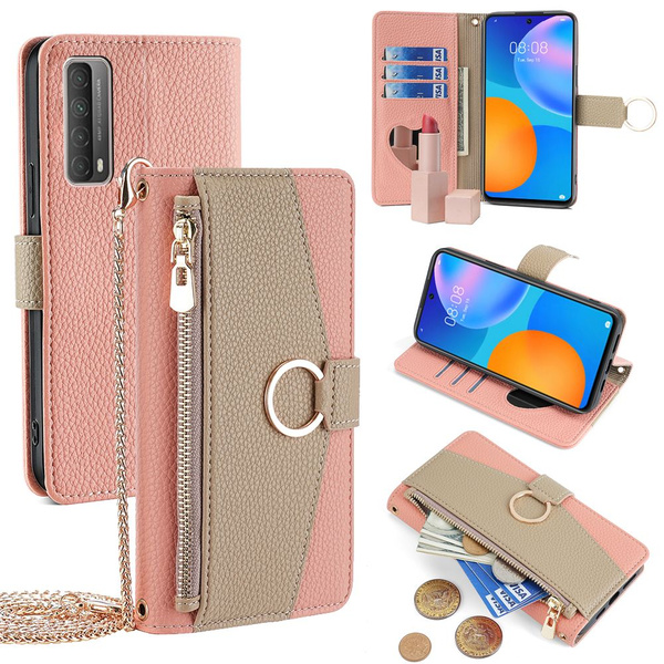 Чехол книжка luxury для Huawei P Smart (2021) и Huawei Y7a / Хуавей Р ...