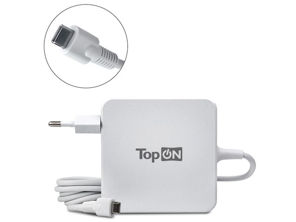Блок питания TopON 100W Type-C TOP-UC100W - купить с доставкой по ...