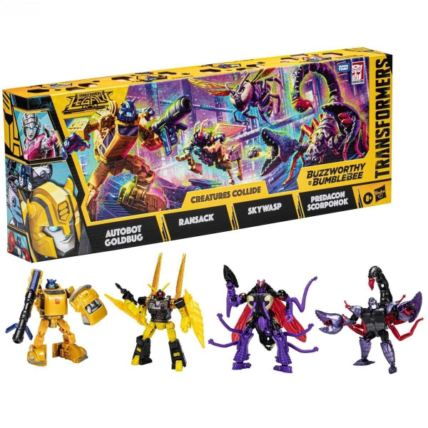 Игрушка Hasbro Трансформеры Жужжащий шмель Столкновение видов F3933 ...