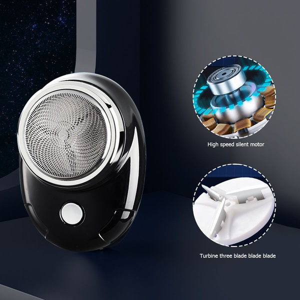 Мини-электрическая мужская бритва (черная) - купить с доставкой по ...