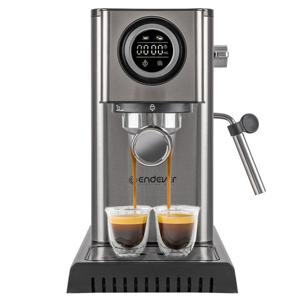 Кофеварка рожковая ENDEVER Costa-1090 / 1400 Вт / 15 Бар / 1,2л ...