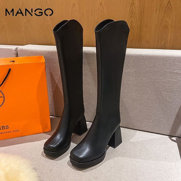 Сапоги MANGO - купить с доставкой по выгодным ценам в интернет-магазине ...