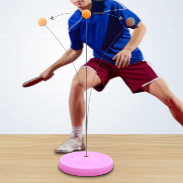 Портативный тренажер для настольного тенниса Soft Shaft Training 90см ...