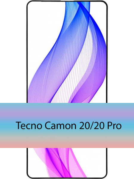 Защитное стекло на Tecno Camon 20 для Текно Камон 20 Техно камон 20 ...