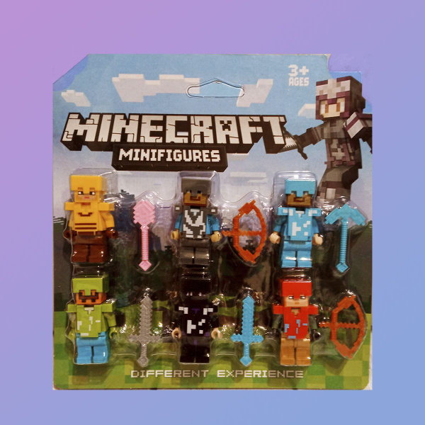 Майнкрафт набор 6 шт ниндзяго дракон Гармадон Гордон Зейн Кай - купить ...