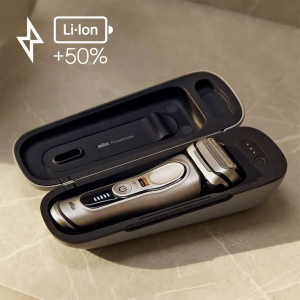 Зарядный футляр Braun PowerCase для бритв Braun Series 8, 9 и 9 Pro ...