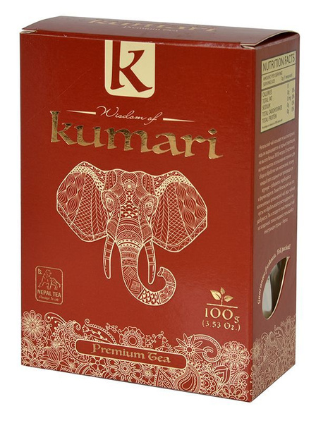 100 гр Чай Кумари Непальский Чёрный Листовой Wisdom of KUMARI Premium ...
