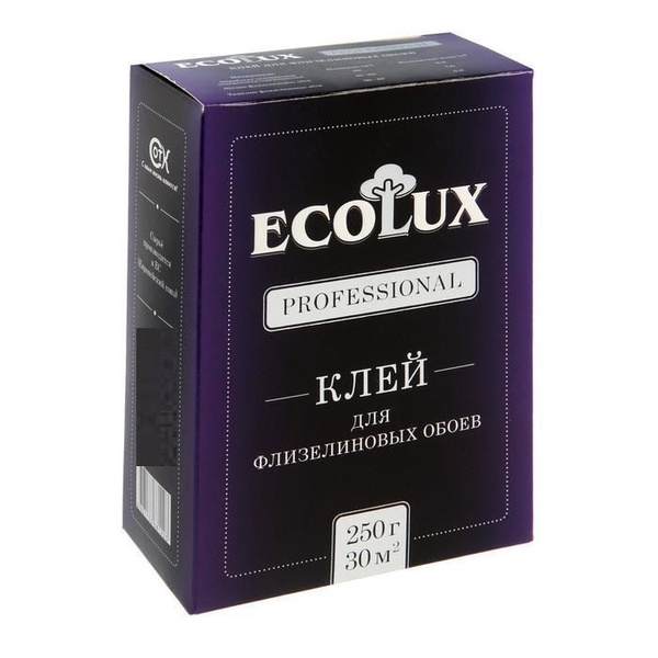 Клей обойный ECOLUX Professional, флизелиновый, 250 грамм - купить с ...