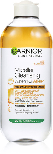 Garnier Skin Naturals - двухфазная мицеллярная вода 3 в 1 / 400 ml ...