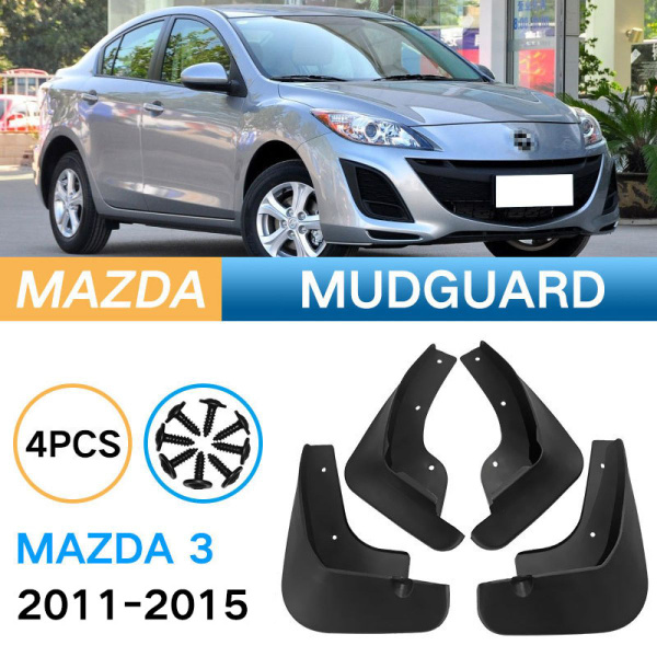 Крыло для автомобиля, арт. Брызговики Для mazda 3 2011-2015,Мазда ...
