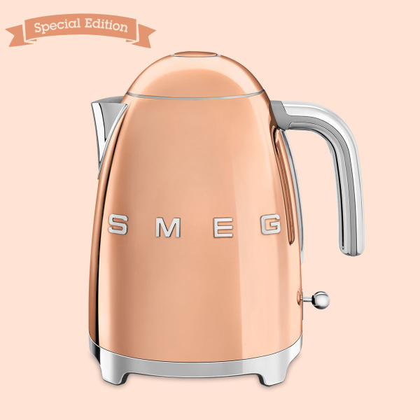 Купить электрический чайник Smeg KLF033, Металл/пластик по низкой цене ...