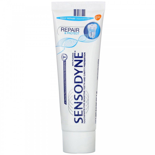 Вопросы и ответы о Sensodyne, зубная паста с фторидом для ...
