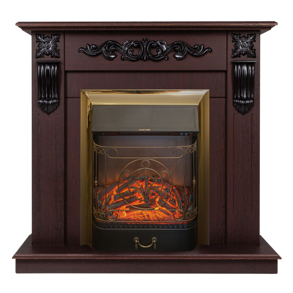 Электрокамин RealFlame DOMINICA R STD/EUG DN-F817 с очагом Majestic Lux ...
