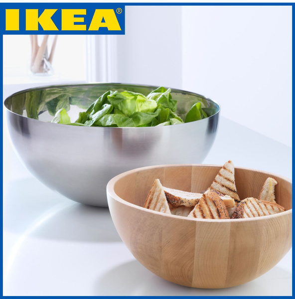 Миска IKEA, Акрил, Бамбук купить по низкой цене в интернет-магазине ...