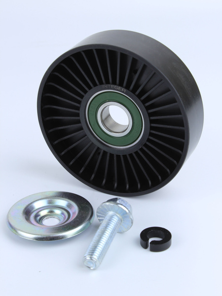 Ролик обводной ремня приводного для автомобилей Hyundai Solaris Kia Rio ...