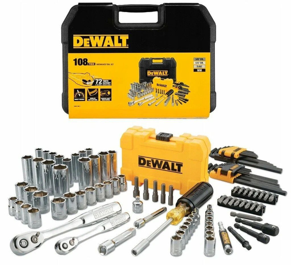 Набор Инструментов DEWALT DWMT73801-1 108 Предметов - купить по ...