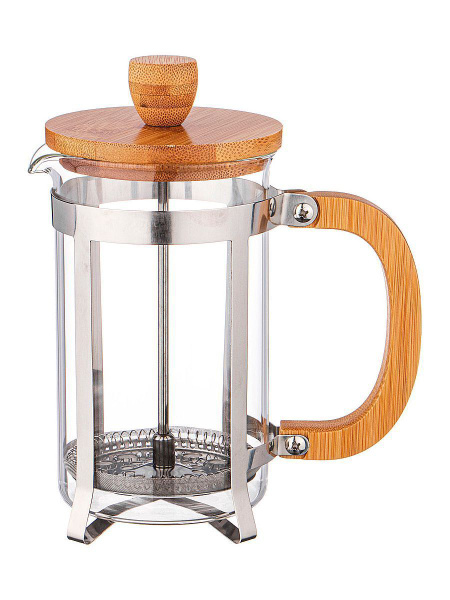 Френч-пресс стеклянный 600 мл "ЭКО" в под. уп. - купить с доставкой по ...