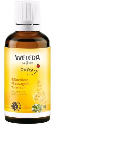 Weleda масло для массажа животика для младенцев 50 мл - купить с ...